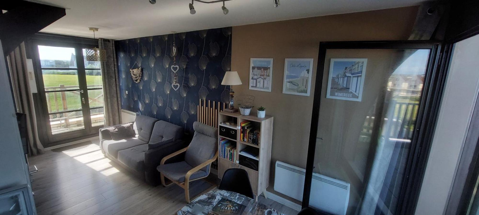 Le 246 - Duplex Face A La Mer Pour 4 Personnes, Wifi, Tv Full Sat, Parking Wimereux Eksteriør billede